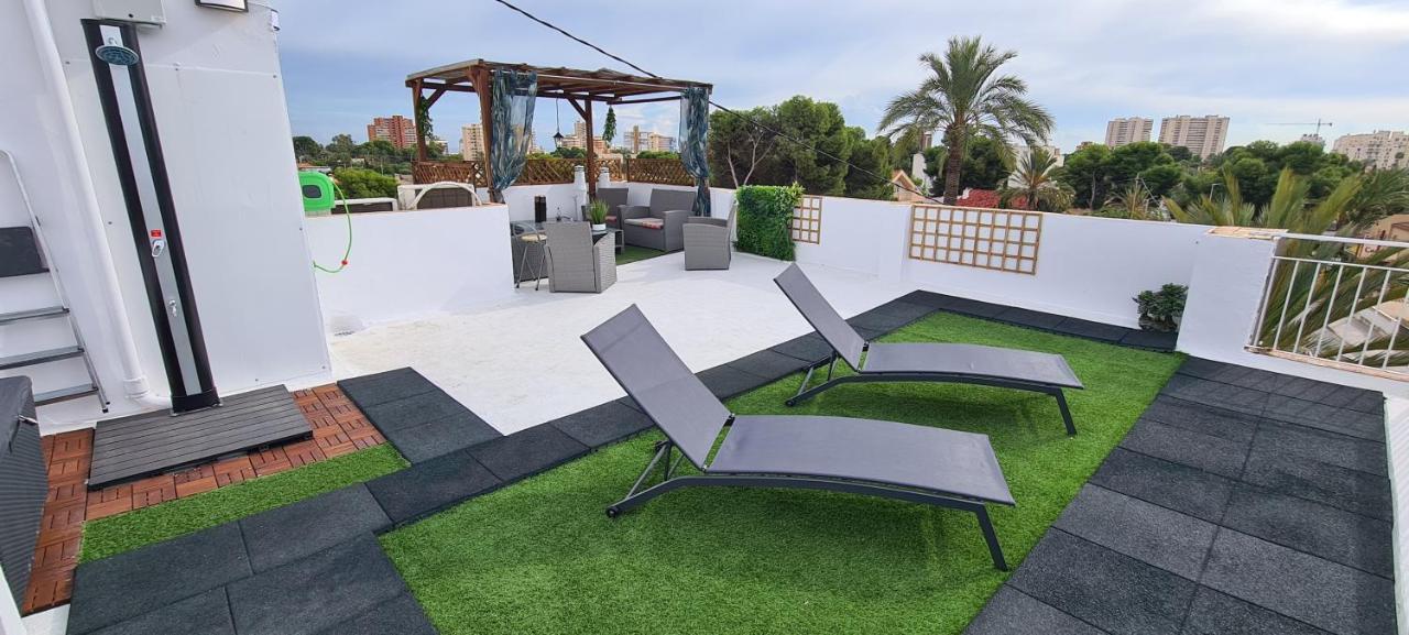 Lovely Beach House With Terrace San Juan Alicante El Campello Extérieur photo